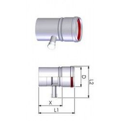 Tricox Alu kondenzátum leválasztó 100mm