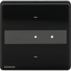 Siemens UP 201/23  Arina switch 1-f black LED