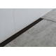 Hansgrohe RainDrain Match Zuhanylefolyó 1200, állítható magasságú kerettel, matt fekete