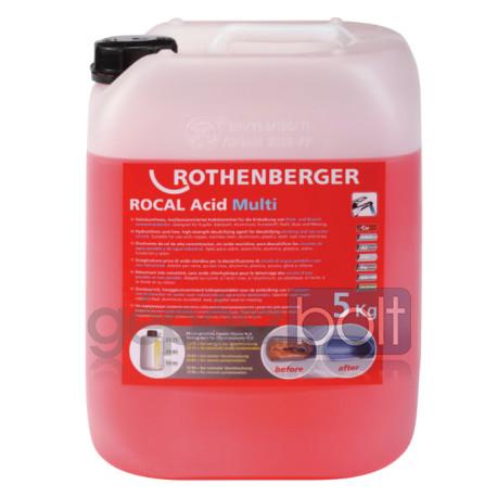 Rothenberger ROCAL Acid Multi vízkőoldó koncentrátum 5kg