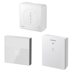 Siemens GTW100 + RDZ101 + RCR110.2 Connected Home Pack, hálózati központ + szobatermosztát +  vevőegység